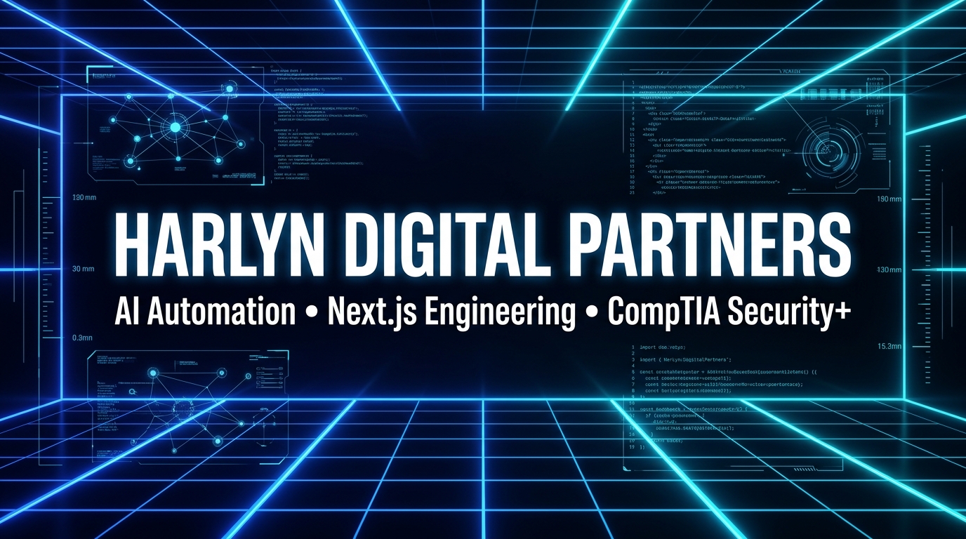 HarLyn Digital Partners team building AI automation and cybersecurity systems for businesses in Nairobi, Kenya
